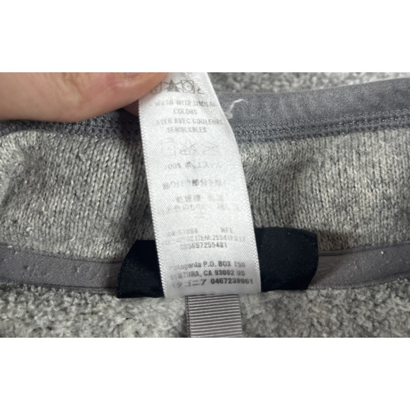 Patagonia Better Sweater Fleece Jacket Womens Medium Gray *Heavy Pilling - Picture 6 of 16